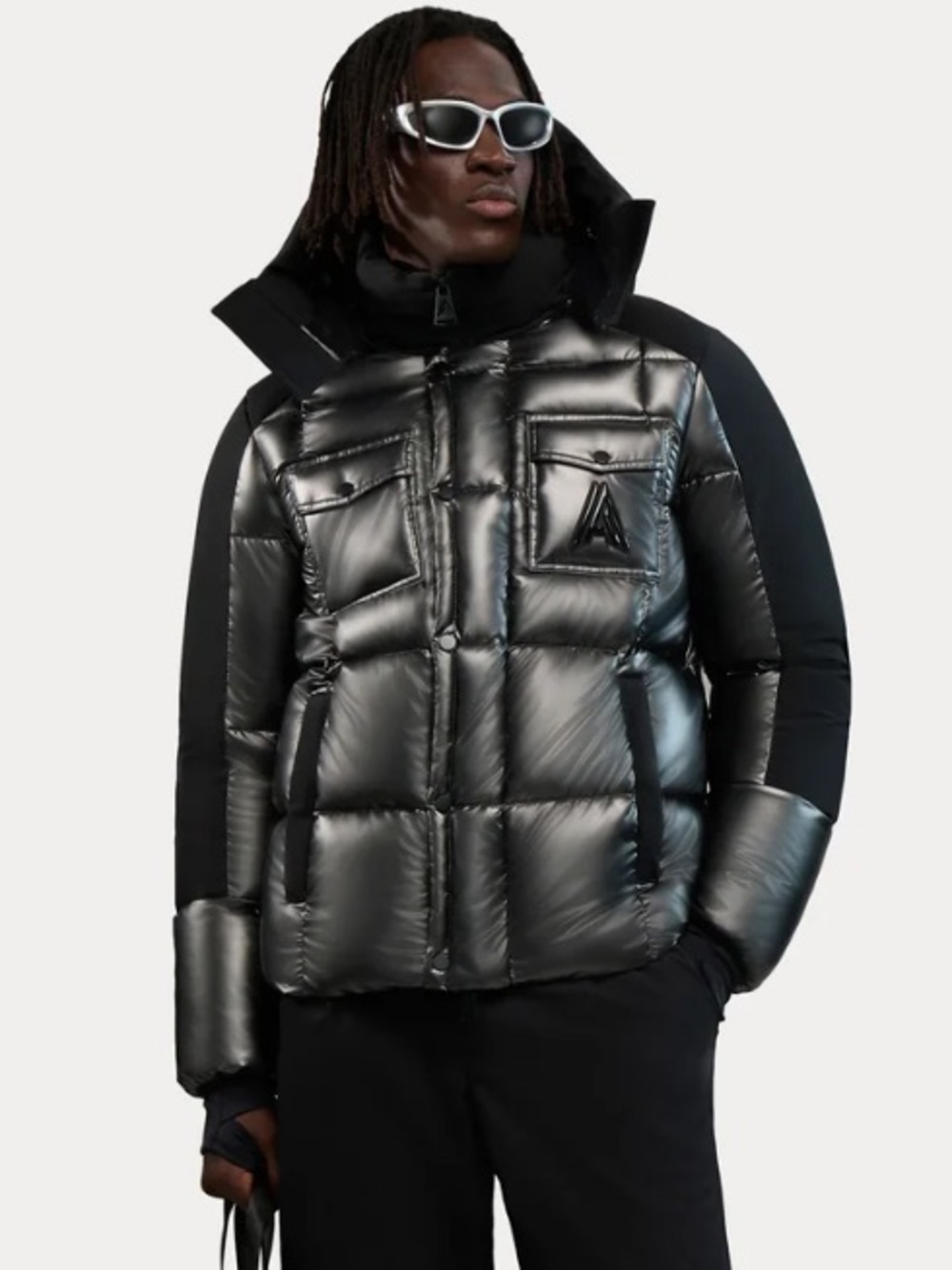 Alpenhaus Men’s Chambery Expedition Puffer Jacket Gunmetal Sz XL